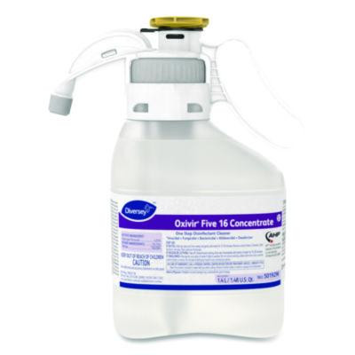 Oxivir Five 16 Concentrate One Step Disinfectant Cleaner, 1.4 L Smartdose, 2/Carton