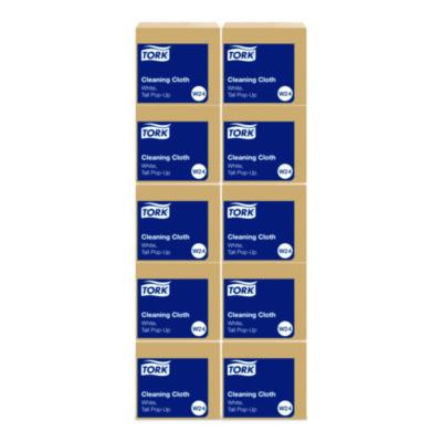 Cleaning Cloth, 8.46 X 16.13, White, 100 Wipes/Box, 10 Boxes/Carton