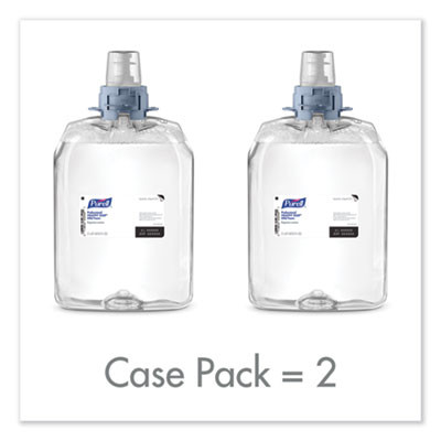 Professional Healthy Soap Mild Foam, Refill For Purell Fmx-20 Manual Soap Dispenser, Fragrance-Free, 2,000 Ml, 2/Carton