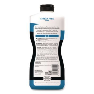 Hardwood Floor Cleaner, Unscented, 32 Oz Squeeze Bottle