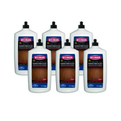 High Traffic Hardwood Polish And Restorer, Slight Acrylic Scent,  32 Oz Squeeze Bottle, 6/Carton