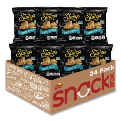 Pita Chips, 1.5 Oz Bag, Original, 24/Carton