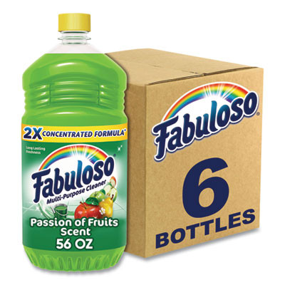 Multi-Use Cleaner, Passion Fruit Scent, 56 Oz, Bottle, 6/Carton
