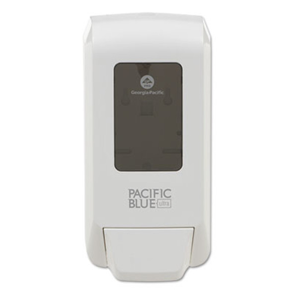 Pacific Blue Ultra Soap/Sanitizer Dispenser, 1,200 Ml, White