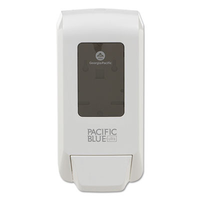 Pacific Blue Ultra Soap/Sanitizer Dispenser, 1,200 Ml, White