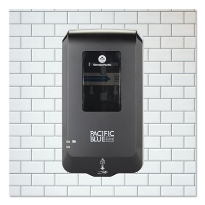 Pacific Blue Ultra Automated Touchless Soap/Sanitizer Dispenser, 1,000 Ml, 6.54 X 11.72 X 4, Black