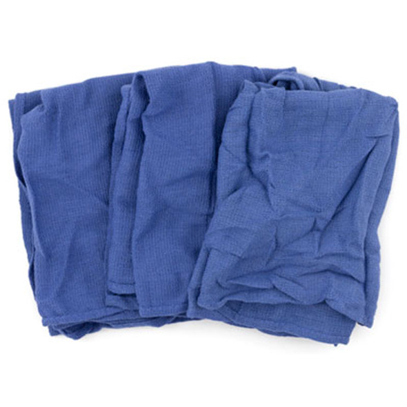 Reclaimed Surgical Huck Towel, Blue, 25 Towels/Carton