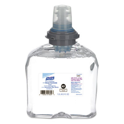 Advanced Hand Sanitizer E3-Rated Foam, 1,200 Ml Refill, Fragrance-Free, 2/Carton