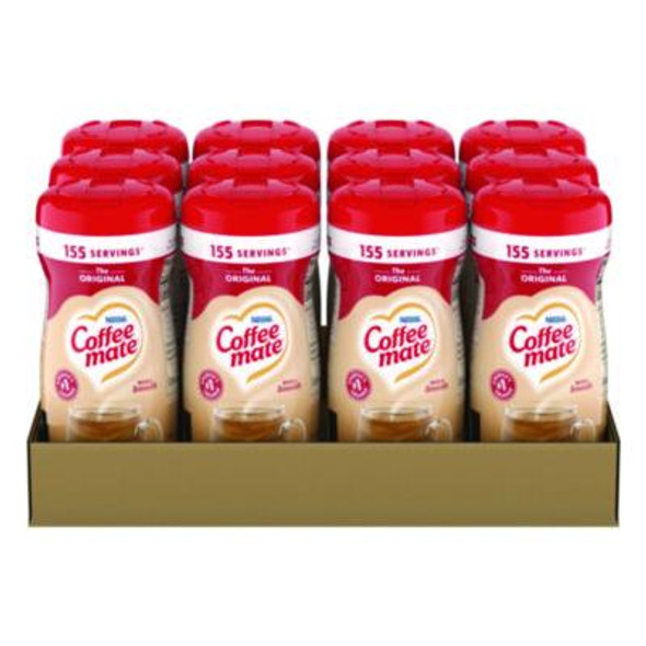 Non-Dairy Powdered Creamer, Original, 11 Oz Canister, 12/Carton