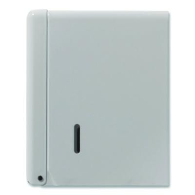 Space Saver Singlefold Towel Dispenser, Steel, 11.63 X 6.63 X 8.13, White