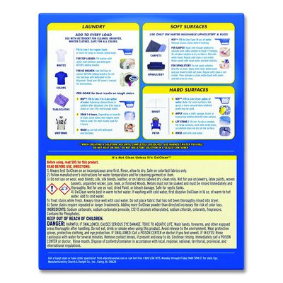 Versatile Stain Remover, Regular Scent, 7.22 Lb Box
