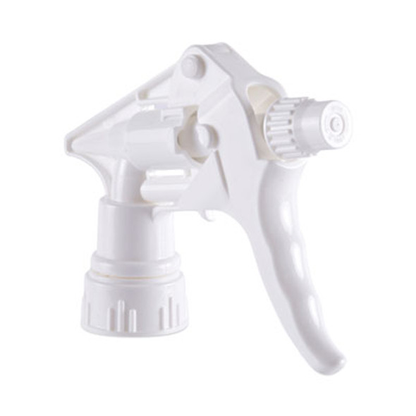 General Purpose Trigger Sprayer, 8" Tube, Fits 16 Oz To 24 Oz Bottles, White, 24/Carton