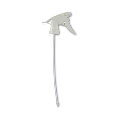Non-Leaking Trigger Sprayer 300Es, 9.5" Tube, Fits 32 Oz Bottles, White, 24/Carton