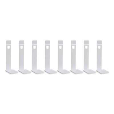 Surface Mount Es Everywhere System, White, 8/Pack