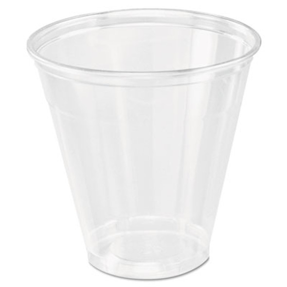 Ultra Clear Cups, 5 Oz, Plastic, 100/Bag, 25 Bags/Carton