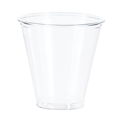 Ultra Clear Cups, 5 Oz, Plastic, 100/Bag, 25 Bags/Carton