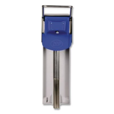 Heavy Duty Hand Care Wall Mount System, 1 Gal, 5 X 4 X 14, Silver/Blue
