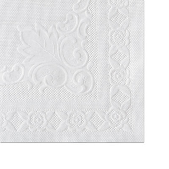 Placemats, Embossed Surface, Straight Edges, 14" x 10", White, 1,000/Carton