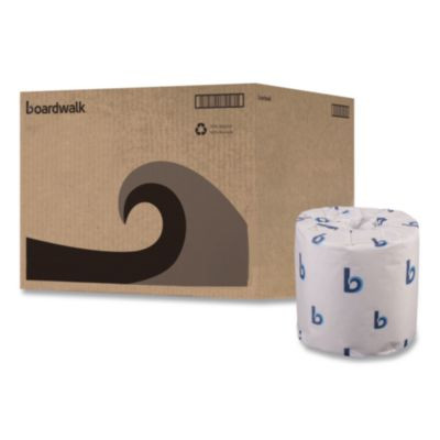 Two-Ply Toilet Tissue, Septic Safe, White, 400 Sheets/Roll, 96 Rolls/Carton
