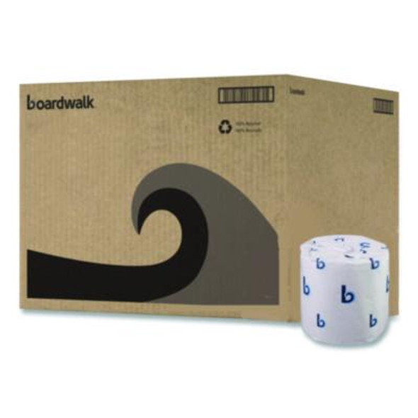 Two-Ply Toilet Tissue, Standard, Septic Safe, White, 4 x 3, 500 Sheets/Roll, 96 Rolls/Carton
