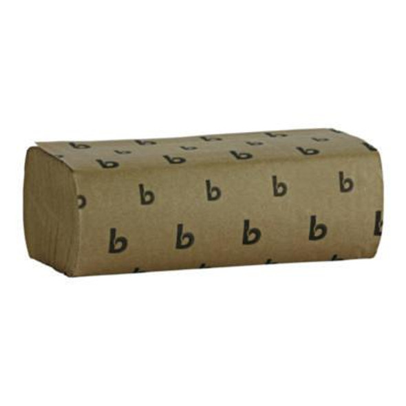 Multifold Paper Towels, 1-Ply, 9 x 9.45, Natural, 250/Pack, 16 Packs/Carton