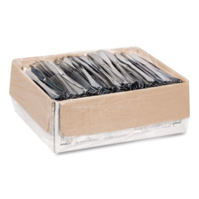 Heavyweight Plastic Knives, Reflections Design, Silver, 600/Carton