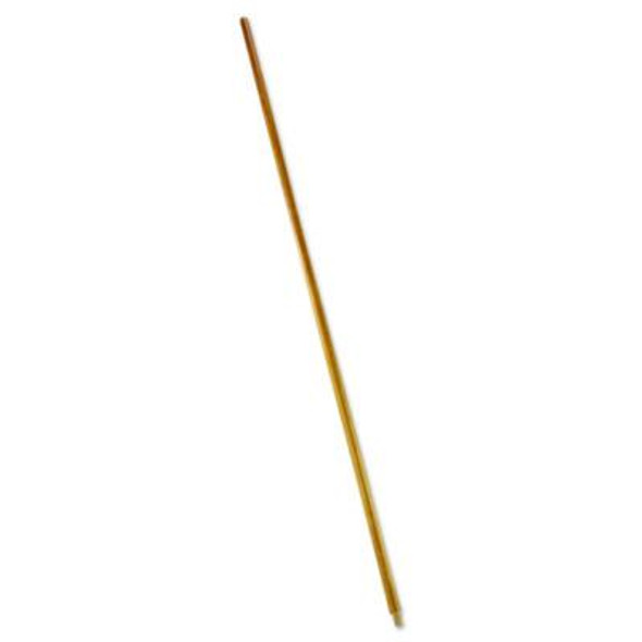 Wood Threaded-Tip Broom/Sweep Handle, 0.94" Dia x 60", Natural