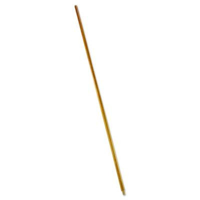 Wood Threaded-Tip Broom/Sweep Handle, 0.94" Dia x 60", Natural