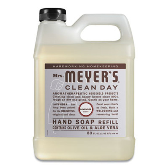 Clean Day Liquid Hand Soap Refill, Lavender Scent, 33 Oz, 6/Carton