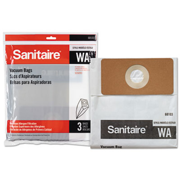 Wa Premium Allergen Vacuum Bags For Sc5745/Sc5815/Sc5845/Sc5713, 3/Pack, 10 Packs/Carton