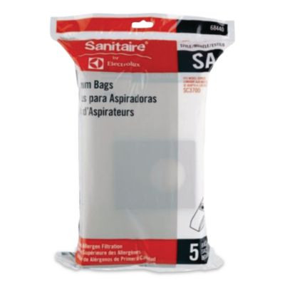 Style Sa Disposable Dust Bags With Allergen Filtration For Sc3700A, 5/Pack, 10 Packs/Carton