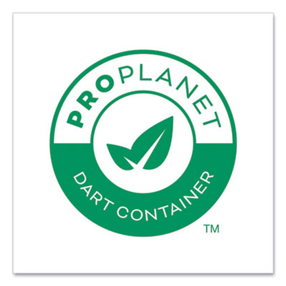 Bare Eco-Forward Treated Paper Funnel Cups, 6 Oz, White, 250/Bag, 10/Carton