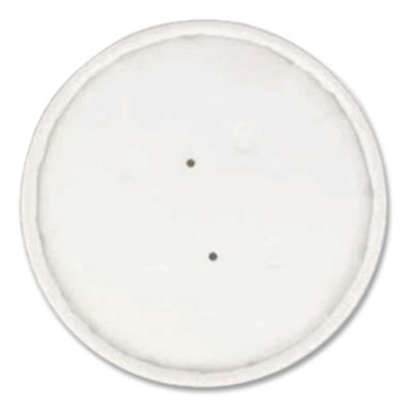 Vented Paper Lids, Fits 8 Oz To 16 Oz Hot Cups, White, 25/Sleeve, 40 Sleeves/Carton