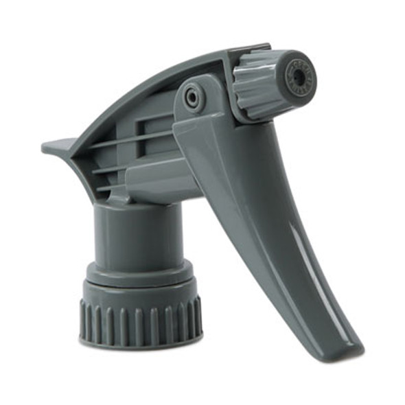 Chemical-Resistant Trigger Sprayer 320Cr, 7.25" Tube, Fits 16 Oz Bottles, Gray, 24/Carton
