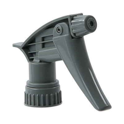 Chemical-Resistant Trigger Sprayer 320Cr, 7.25" Tube, Fits 16 Oz Bottles, Gray, 24/Carton