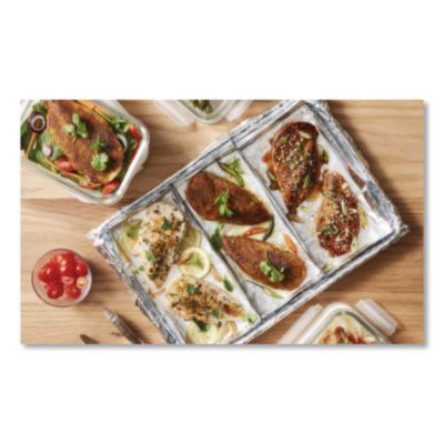 Pop-Up Interfolded Aluminum Foil Sheets, 10.75 x 12, 500/Box