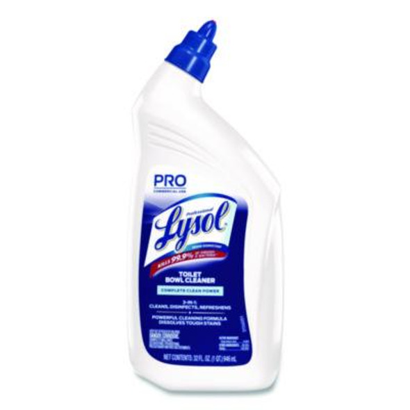 Disinfectant Toilet Bowl Cleaner, 32Oz Bottle, 12/Carton
