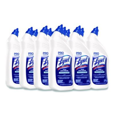 Disinfectant Toilet Bowl Cleaner, Wintergreen Scent, 32 Oz Bottle, 12/Carton