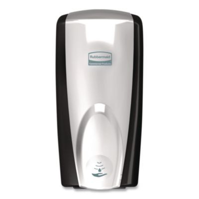 Autofoam Touch-Free Dispenser, 1,100 Ml, 5.2 X 5.25 X 10.9, Black/Chrome