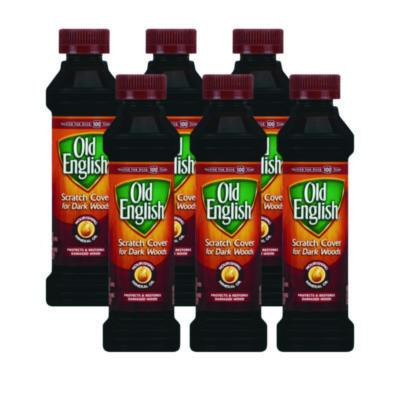 Furniture Scratch Cover, For Dark Woods, Citrus Scent, 8 Oz Bottle, 6/Carton