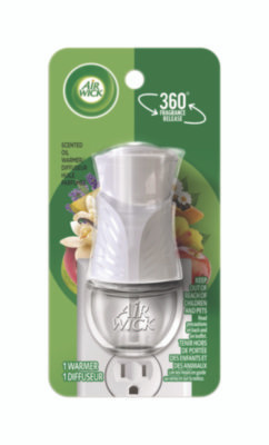 Scented Oil Warmer, 1.75" x 2.69" x 3.63", White, 6/Carton