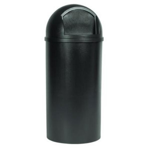 Marshal Classic Container, 15 Gal, Plastic, Brown