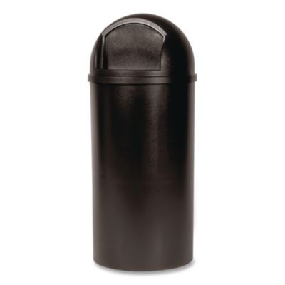 Marshal Classic Container, 15 Gal, Plastic, Brown