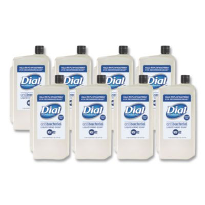 Antibacterial Liquid Hand Soap For Sensitive Skin Refill For 1 L Liquid Dispenser, Light Floral Scent, 1 L, 8/Carton