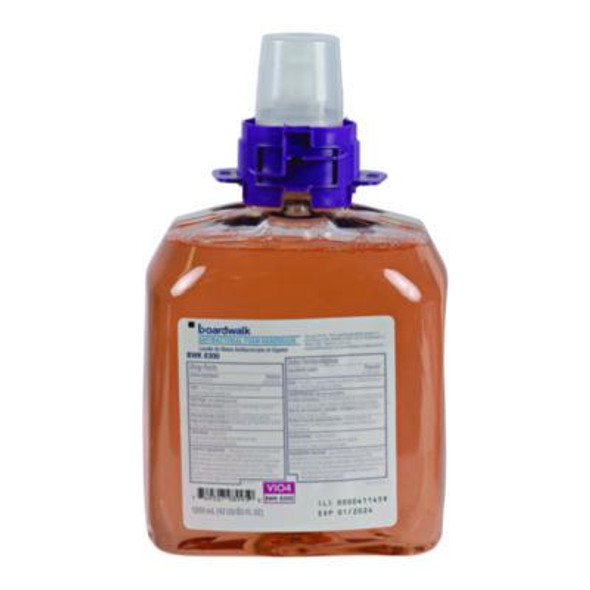 Foam Antibacterial Handwash, Fresh Fruit Scent, 1,250 Ml Refill, 4/Carton