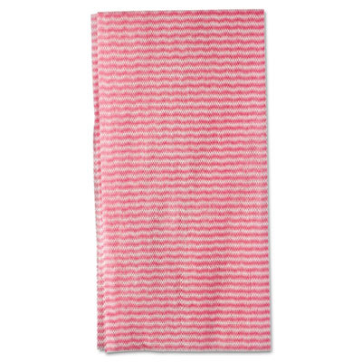Wet Wipes, Stripe Design, 11.5 x 24, White/Pink, 200/Carton