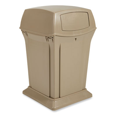 Ranger Fire-Safe Container, 35 Gal, Structural Foam, Beige