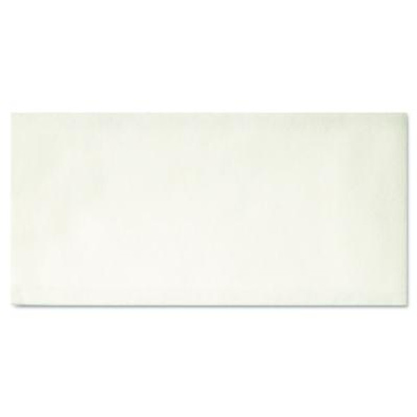 Linen-Like Guest Towels, 1-Ply, 12 x 17, White, 125 Towels/Pack, 4 Packs/Carton