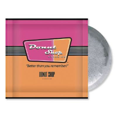 Donut Shop Coffee Pods, Dark Roast, 15/Box