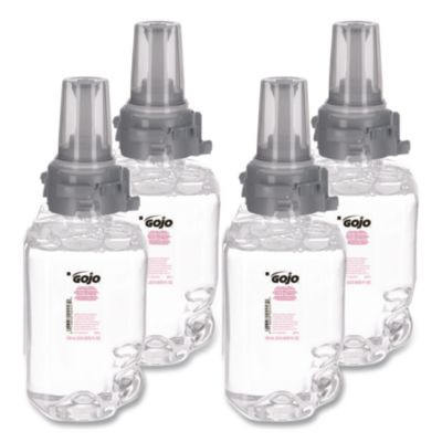 Clear And Mild Foam Handwash Refill, For Adx-7 Dispenser, Fragrance-Free, 700 Ml, 4/Carton